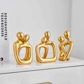 电视柜艺术欧风北高端一家上档次三口装 饰品大气抽象酒柜家居客厅