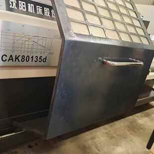 车床发那科Oi 转让沈阳CAK80135d数控卧式 TD系统主轴孔径104