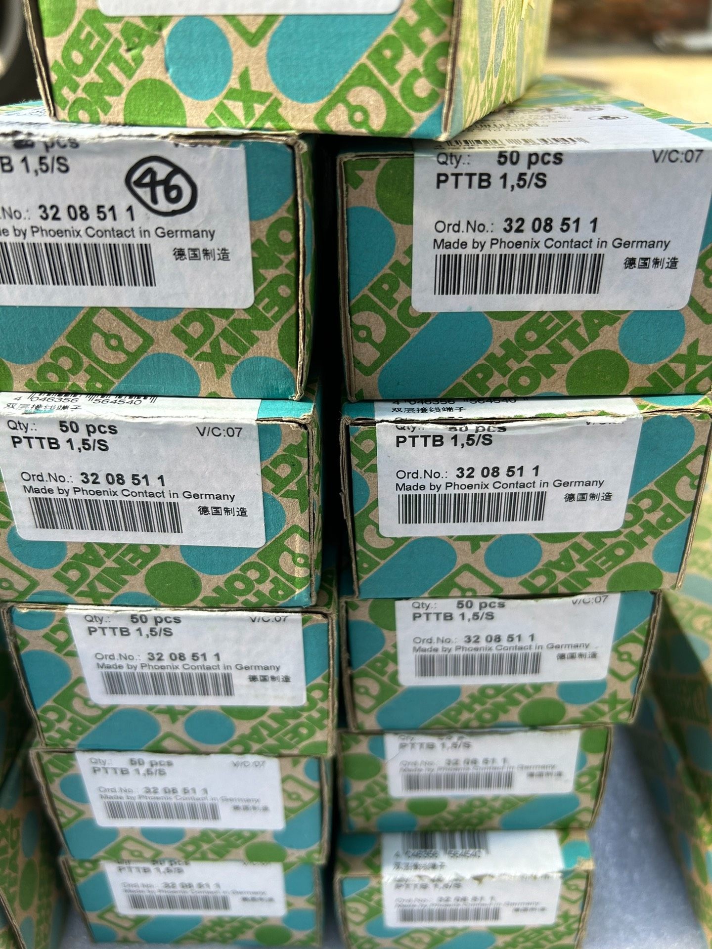 菲尼克斯 直插式端子PTTB1.5/S 3208511