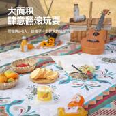 野餐垫防潮垫帐篷内户外露营加厚防水定制酷迪京诚豪斯草坪地垫