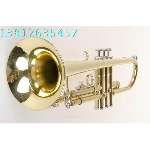 新款上百小号灵器 M乐4015D 镀黄小号 海正品 黄小号 百灵铜管