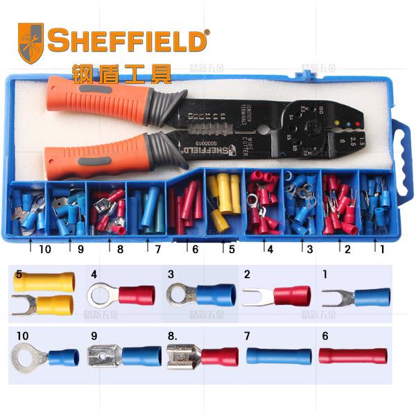 钢盾工具端子压线钳套装维修剪线钳多功能剥线钳电子维修剥皮钳子