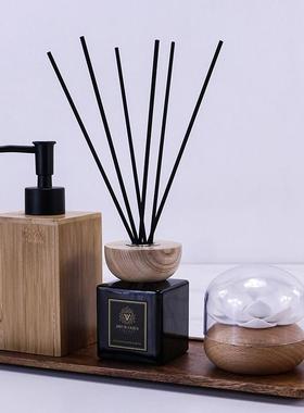 厕所摆件新中式卫生间香薰洗手液托盘套装酒店样板间洗手台装饰品