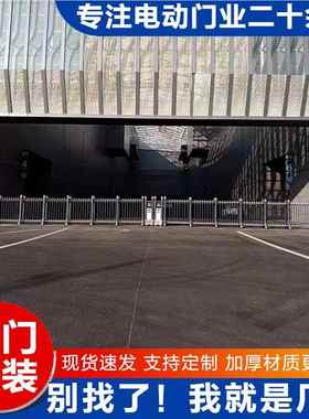 直线平移无电动段门 学校工厂段电动段XVG滑轨门 分铝合金自动滑