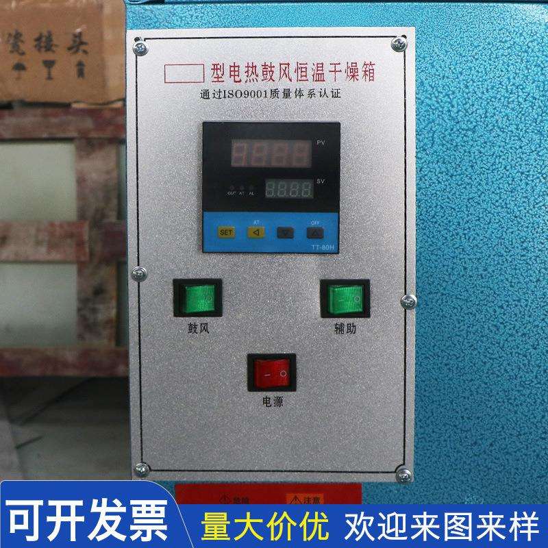 工业烤箱101系列电热恒温鼓风干燥箱 镀锌内胆热风循环烘干箱烘箱
