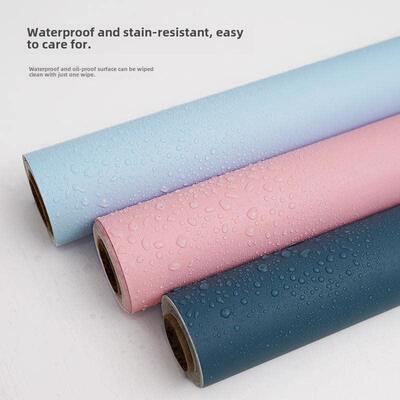 d pvc wall sticker living room plain 3d decorative wallpaper