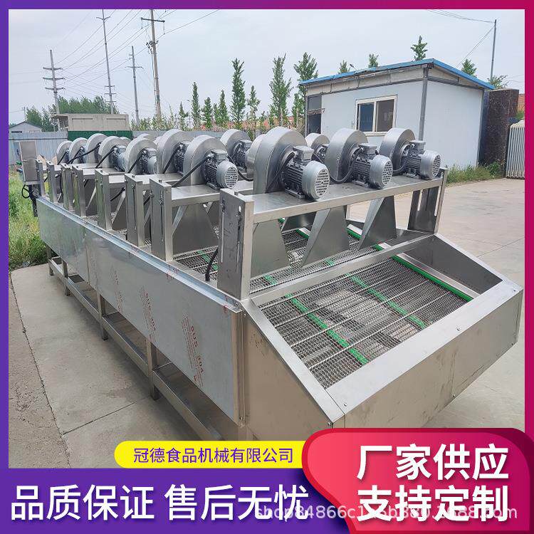 软包装袋风干沥水机粽子鸡爪果蔬风干线食品强力风快速吹干设备