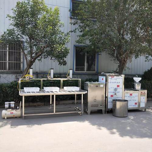 商用全自动磨浆煮浆一体豆腐机 豆制品加工设备 小型豆腐机