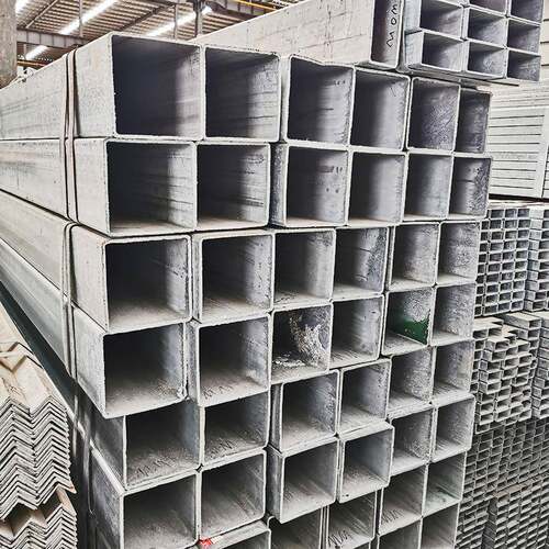 广东40*40热镀锌方管Q235建筑无缝矩形管空心铁方管型材切割