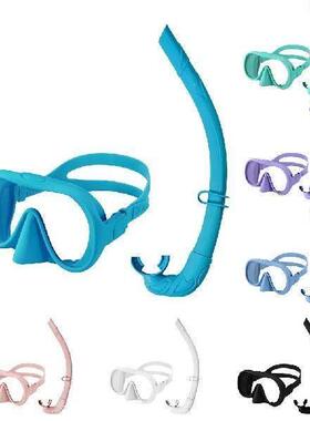 Diving Mask & Snorkel Set Scuba Diving Mask Adjustable