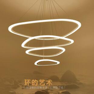 QNI餐厅灯吊灯具吧台厅le约d现代简艺术灯202饭6年新款 餐桌灯餐吊