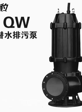 75KW55KW45KW30KW大功率搅匀污水排污泵污水铸铁大型排污泵