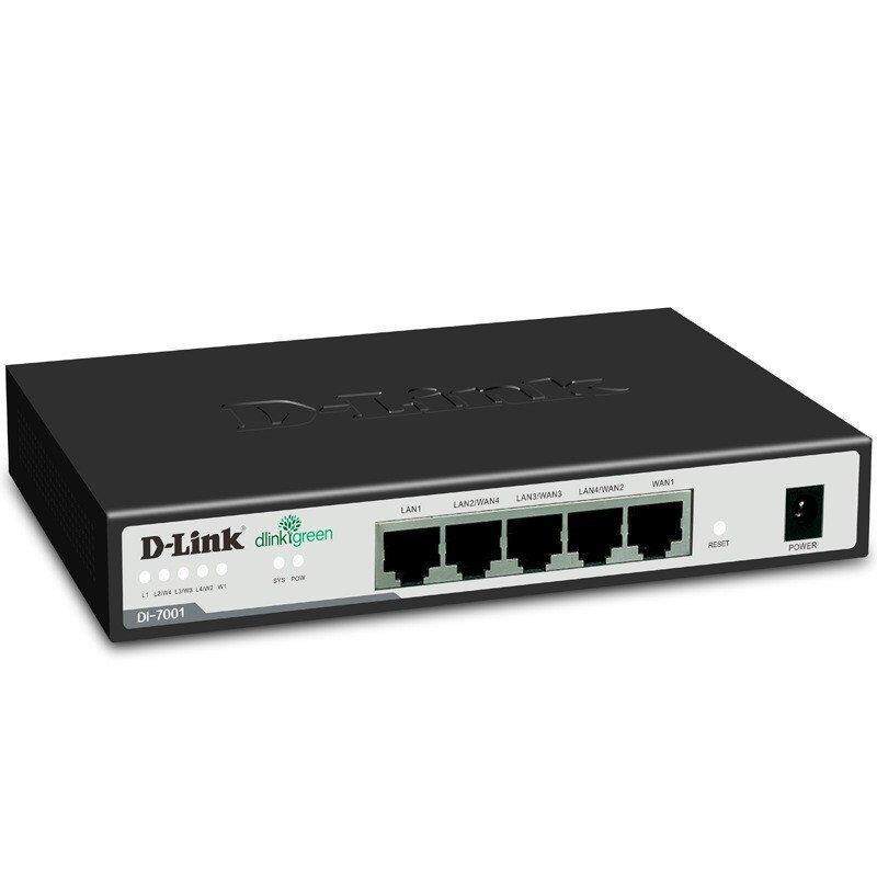 D-Link友讯DI-7001百兆多WAN口企业上网行为管理路由器企