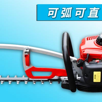 兰芝6500H可调节弧形绿篱机可变式平行汽油绿篱圆篱笆园林修剪机