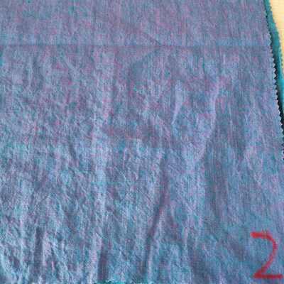 现货 L5941纯亚麻高支高密色织布 撞色系列 春夏上衣裤装裙装面料