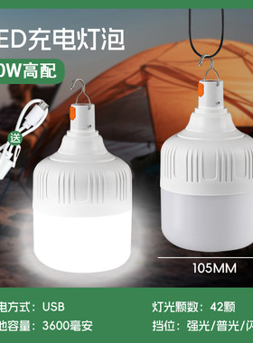 12v伏直流led灯泡24v6v48v60v低压电瓶车蓄电池摆地摊夜市照明灯