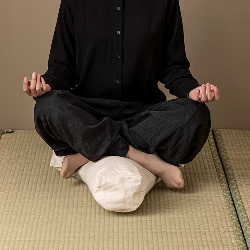 日式打坐垫冥想荞麦壳帆布T形蒲团透气禅修垫加厚瑜伽静坐垫专用,餐饮具,茶具礼盒,淘宝优惠券,粉丝福利购,淘宝优惠卷