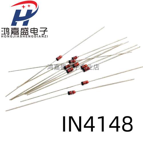 整包| IN4148 直插DO-35 1N4148 ST先科 开关二极体 (500祇包)