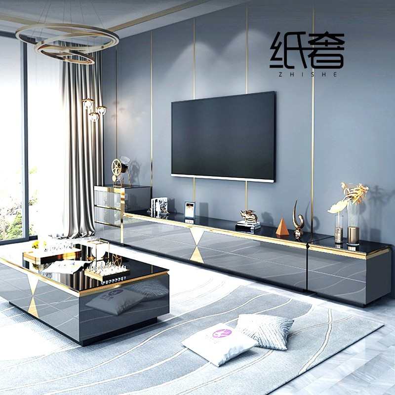 3D立体客厅卧室轻奢新款房间电视背景墙纸壁纸墙布现代装饰鹿皮绒