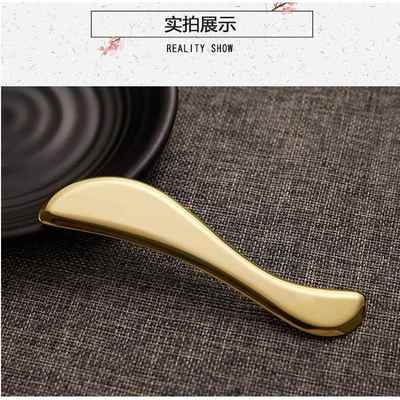 刮耳款小S板铜纯铜刮板面部脸部眼部按摩美容刮耳板眼部耳穴家用