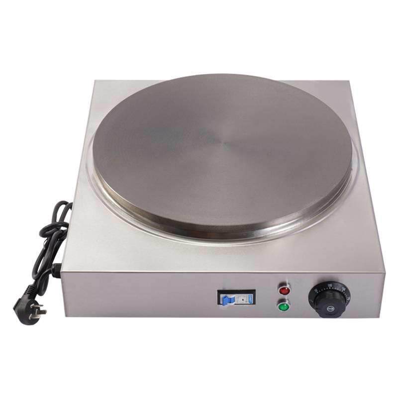 商用恒温煎饼果子机全自动杂粮煎饼机45cm煎饼锅电鏊子电饼铛机器