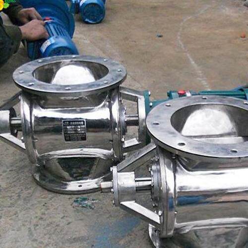 粉末颗粒物料旋转给料机YJD星型卸料器高温防爆物料卸料器
