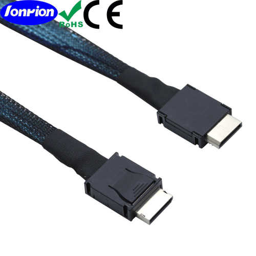PCIE Oculink MINISAS SFF 8611 4I转8611 4I服务器机内高速线