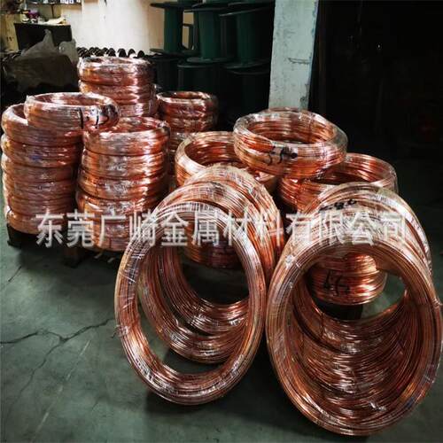 T2环保紫铜扁条 (浙江 江苏) 3*7紫铜扁线 3*5紫铜接插件插头铜线