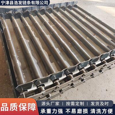 重板输型YTS碳钢料鳞链板矿石煤炭给料机送线金属废钢喂机重型链