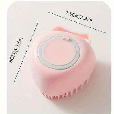 Pet Bath Brush for Dogs and Cats - Soft Massage Grooming