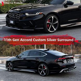 适用于第11代和半雅阁Ak环绕套件修改11.5代前铲Rs侧裙后唇后扰流