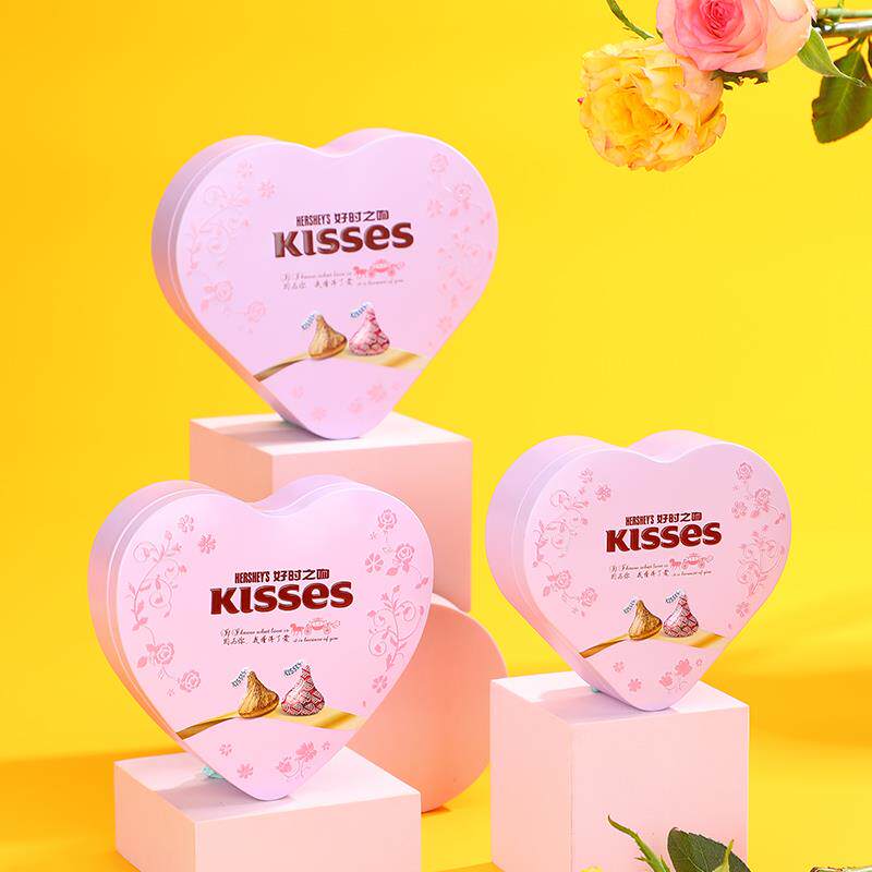 好时巧克力礼盒装kisses送男女朋友年货喜糖结婚伴手（代可可脂）