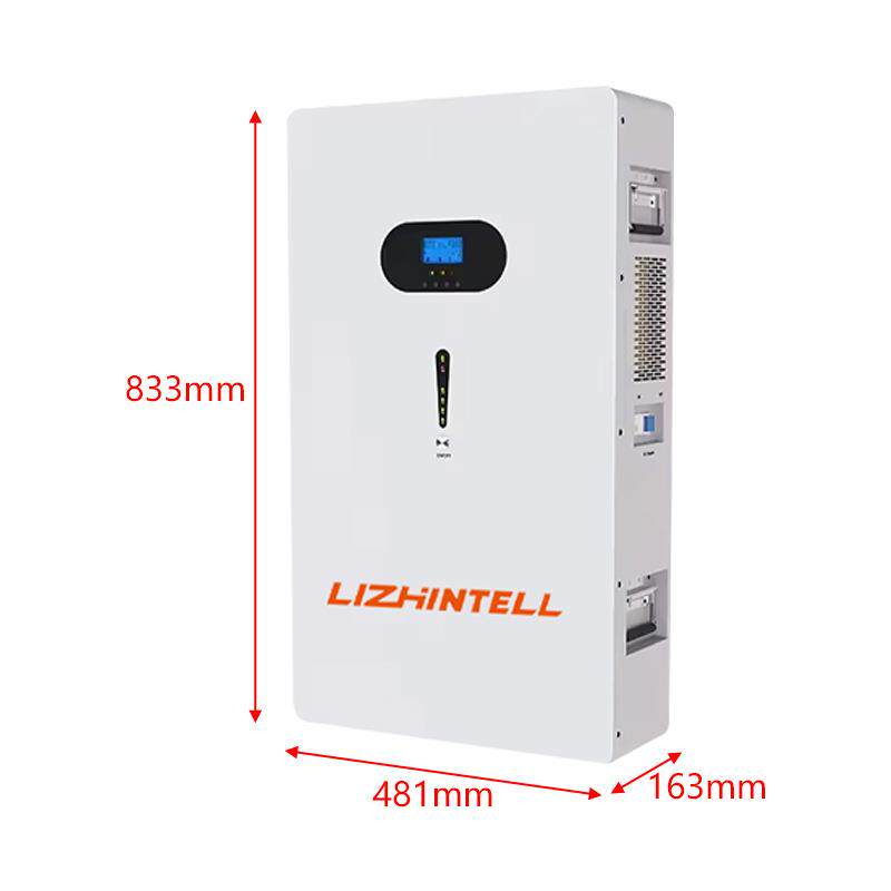 一体式51.2v100ah家用太阳能储能电池磷酸铁锂光伏离网家庭储能