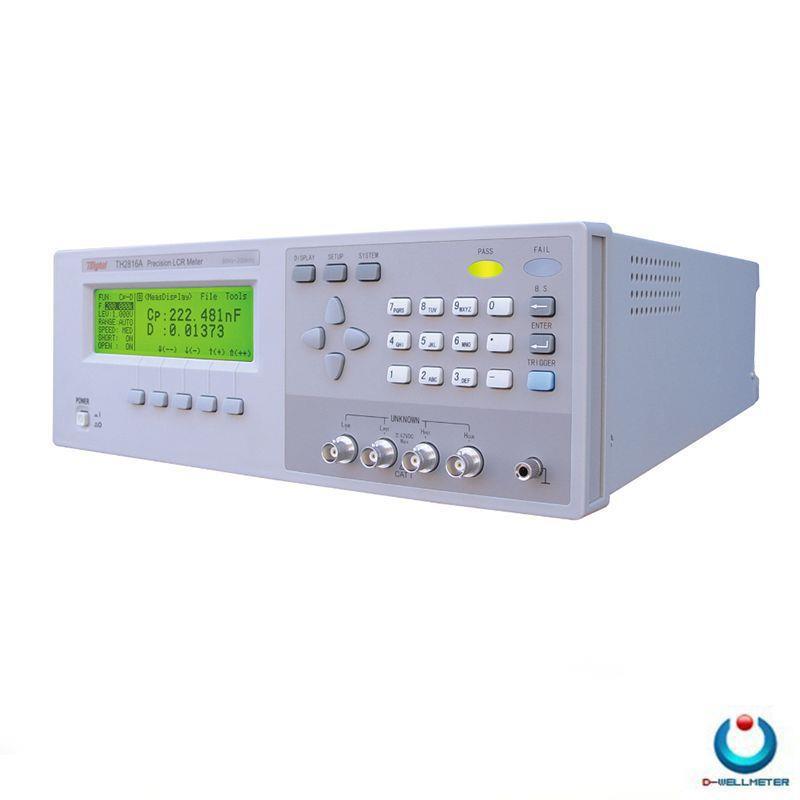 常州同惠 LCR精密数字电桥 TH2816A 50Hz-200KHz 基础精度0.05%