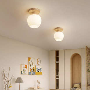 走廊道灯卧室简约北欧吸阳台现代灯灯入户创意灯试衣间顶过玄关