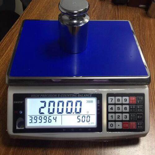 CHS-D大屏幕精度电子桌秤30/kg6kg/0.1工业计数桌面秤