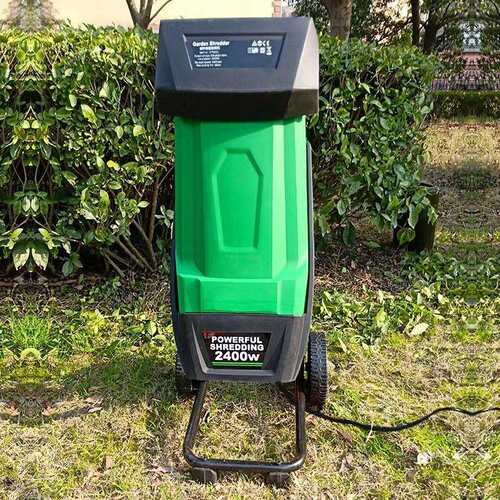 捍绿2400W大功率电动碎枝机碎叶机树枝粉碎机园林工具碎木机