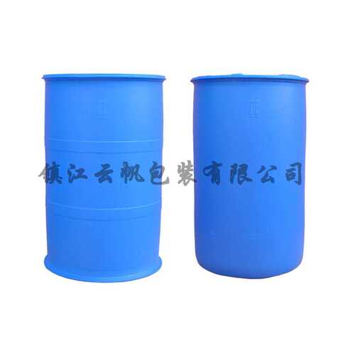 加厚200L双L环塑料闭口桶化工废液桶水桶液体桶避光堆码桶UN标