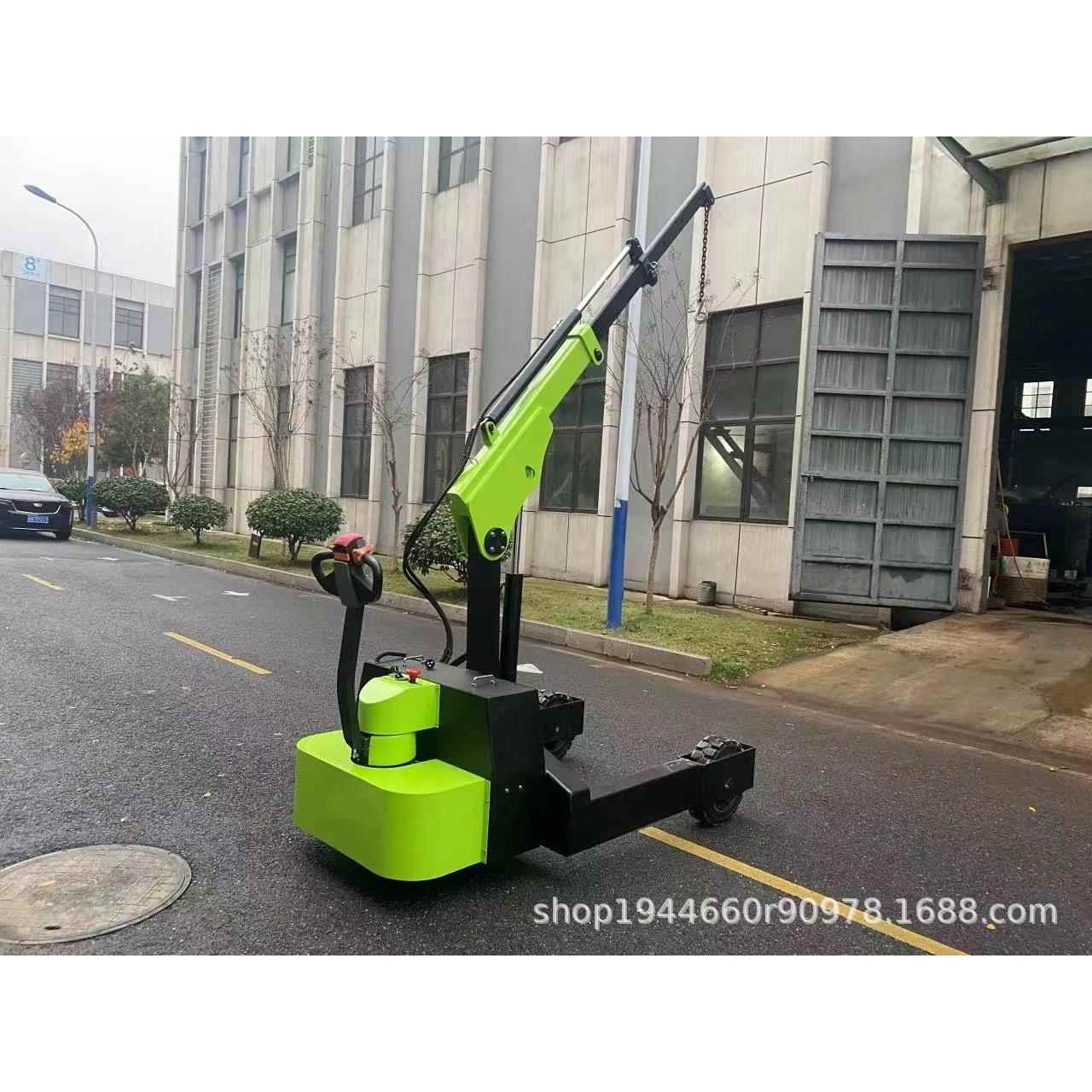 户外越野全自动吊机1.2吨电动行走升降举升吊机