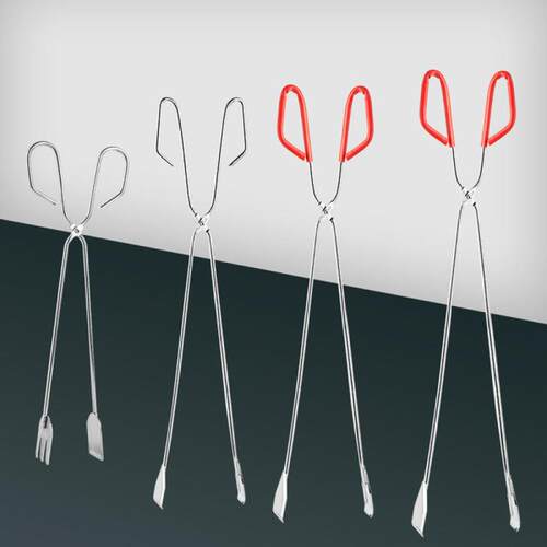Extended Stainless Steel Tongs for Picking Up Trash, Ideal f
