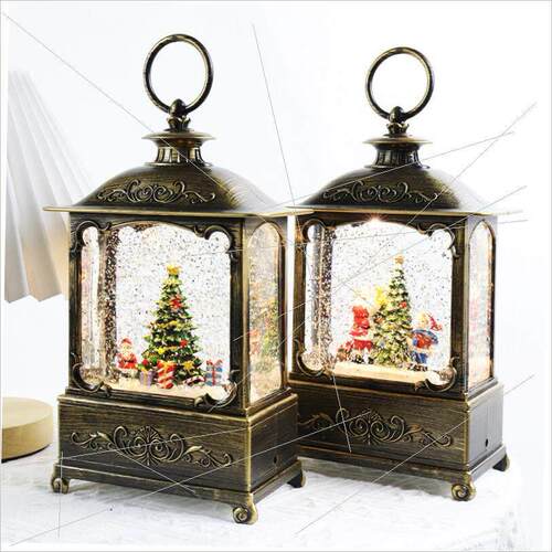 Christmas crystal light music box is a gift for the children