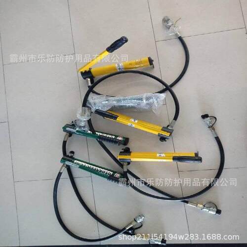CP-700/180手动液压泵搭配分体设备增压油泵带压力表手持打压泵浦