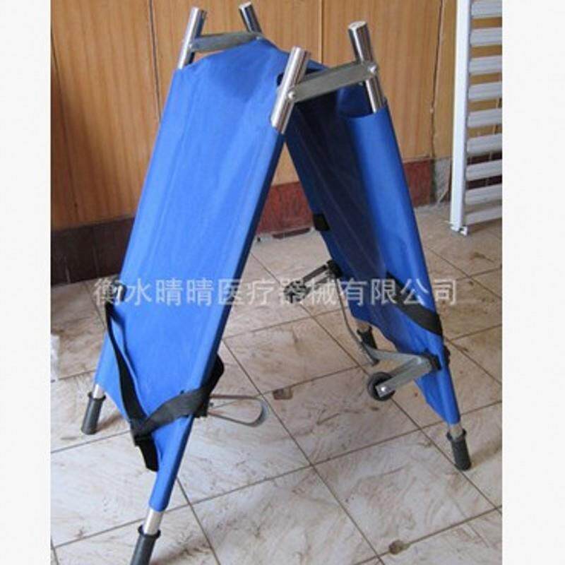 家用担架/单架/急救担架/救护车喷塑不锈钢担架铝合金现货