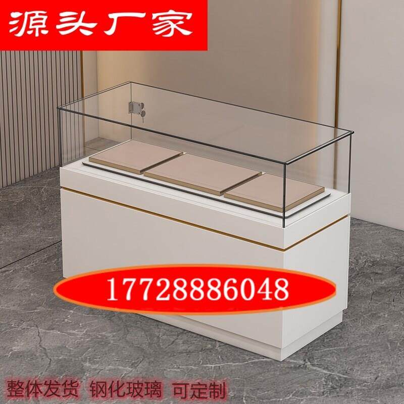 展示柜定制商场玻璃柜珠宝首饰柜台样品展览陈列柜博物馆文物展台