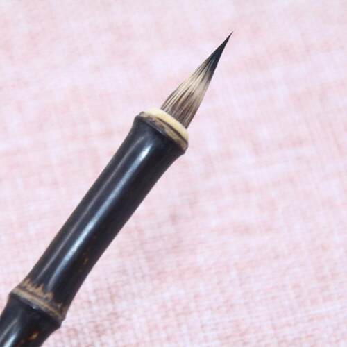 【南鸢】出锋2cm纯紫毫小楷毛笔 初学者抄经瘦金体灵飞花簪蝇头用