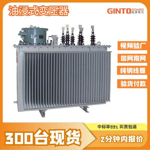 s11-500kva电力160千伏安630三相2000千瓦工厂油浸式铜变压器价格