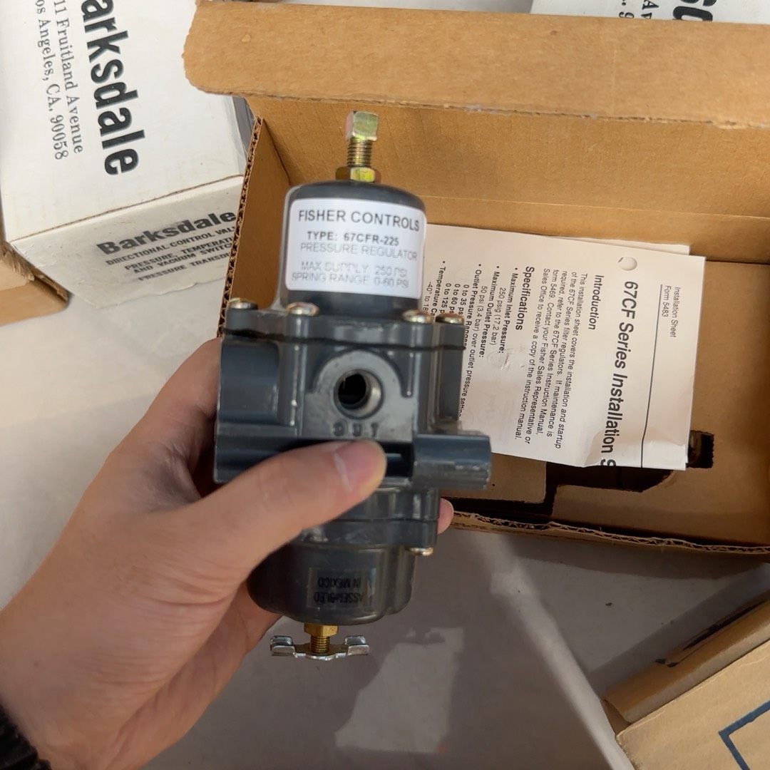 美国FISHER费希尔67CFR系列过滤减压阀