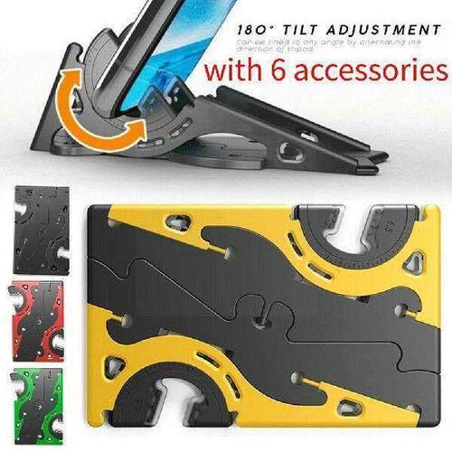 Rotation Foldable Phone Holder Card Type Holder Portable Car