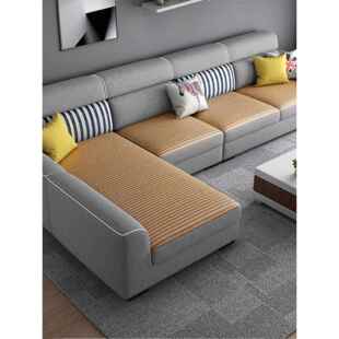 斯堪 纳维亚布艺沙发免洗技术布现代简约冬夏两用客厅双面双面小