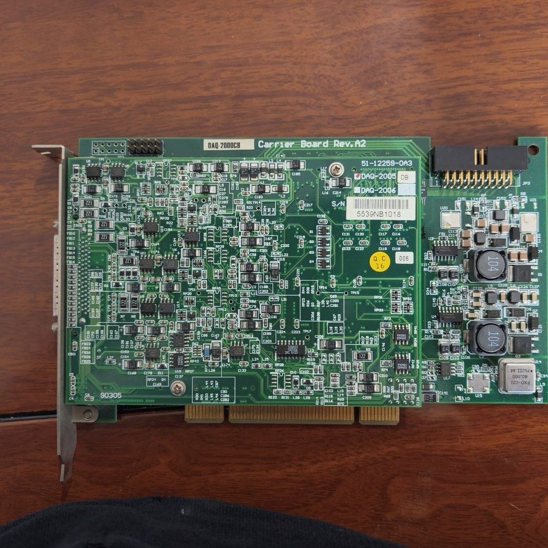 拆机ADLINK凌华数据采集卡DAQ-2005  51-12